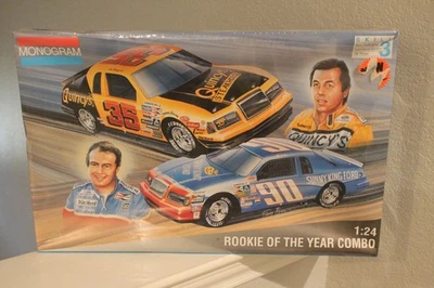Monogram Rookie of the Year Combo Kulwicki and Schrader 1/24 FACTORY SEALED BOX - Image 1 of 4