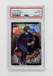2024 Topps Finest Refractor #263 Kyle Tucker PSA 10 Gem Mint Houston Astros - Picture 1 of 1