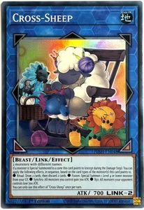 JUSH-EN048 Yu-Gi-Oh! 1st Edition Cross-Sheep (V.2 - Super Rare) Englisch - Picture 1 of 1