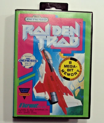 Videojuego Raiden Trad (Sega Genesis) usado, probado, sin manual envío y devolución gratuitos Foto 1 de 4