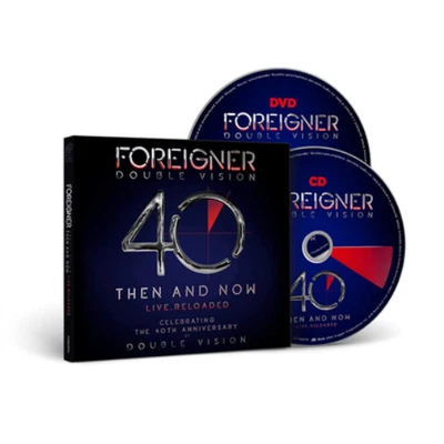 Foreigner Double Vision: Then and Now - Live Reloaded (CD) Album with DVD Foto 1 de 2