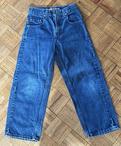 Pantalones de mezclilla para niños Levis Silver Tab Y2K calce holgado patinador talla 10 ligeramente usados - Imagen 1 de 13