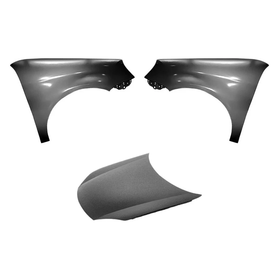 For Volkswagen Jetta 05-10 3-Piece (Hood Panel, Front Driver and Passenger Side - Imagem 1 de 1