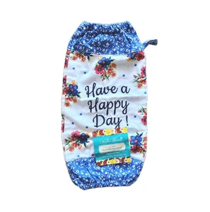 The Pioneer Woman Reusable Bag Saver Holder Storage Petal Party Have A Nice Day - Picture 1 of 7
