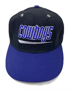 Dallas Cowboys Vintage 1990s Team NFLsnapback Hat Made In The USA - Picture 1 of 7