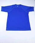 Nike Running Shirt Mens 2XL Blue Dri-Fit Athletic Workout Polyester Athleisure 
