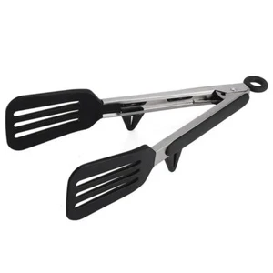 Pinza de silicona para alimentos de grado alimenticio pinzas de cocina utensilios pinza de cocina abrazadera de clip - Imagen 1 de 8