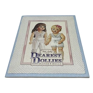 Vintage Peck Aubry Dearest Dollies Grandmothers Attic Paper Dolls New Uncut - Picture 1 of 4