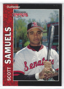 1998 Harrisburg Senators (Double-A Montreal Expos) Scott Samuels