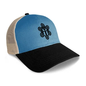 Trucker Hat for Men & Women Puerto Rico Flag Sol Taino C Snapback Baseball Cap - Picture 1 of 17
