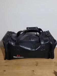 MAJESTY Maruman Golf Malaysian Premium 24 BAG Black Sports Holdall Bag Utility - Picture 1 of 16