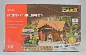 Faller HO 110087 Bausatz Haltepunkt "Hellengerst" (Lasercut), Neu mit OVP - Picture 1 of 2
