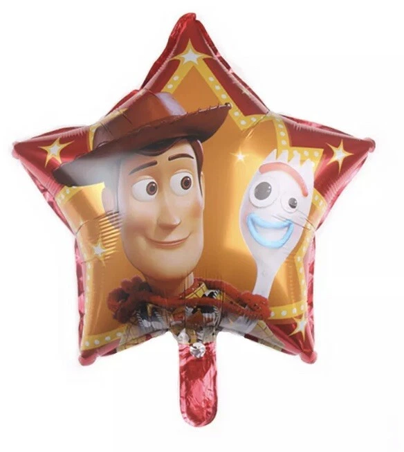 Licensed Disney toy Story Woody Forky Foil Balloon Star Birthday Party Boy Girl - image 1 of 1