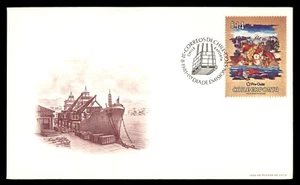 Mayfairstamps Chile FDC 1981 Food and Supplies Loading Ship First Day Cover aas_ - Picture 1 of 2