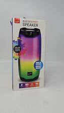 iLive Bluetooth LED Color Changing Light Effects Party Speaker - Black