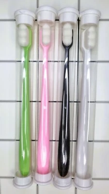 Wavy Nano Toothbrush Soft Extra Micro Teeth Sensitive Gums Pack Light Bristle - Image 1 of 4