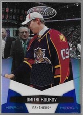 2010-11 Dmitri Kulikov Panini Certified Materials Mirror Blue Jersey #64 /100