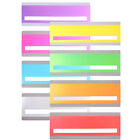  8 Pcs Guided Reading Bookmarks Professional Highlight Strips Markers Tool