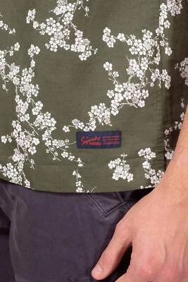 SUPERDRY - Men's shirt with cherry tree print - Image 1 of 4