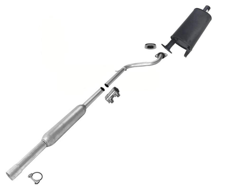 Silenciador de tubo con junta sistema de escape 2,4 L Mitsubishi Galant 2004-2011 2,4 L Foto 1 de 4