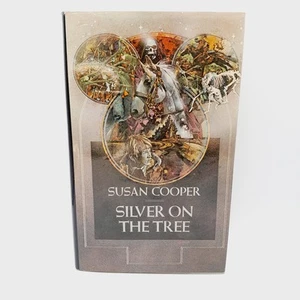 Silver on the Tree by Susan Cooper 1977 Atheneum 1st edition/1st printing HBDJ - Picture 1 of 15