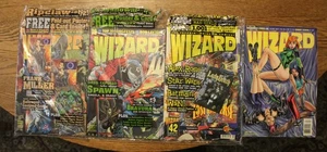 Lot of 4 Wizard Guide to Comics #39 #40 #42 w/ Inserts & Special Cards - Picture 1 of 9