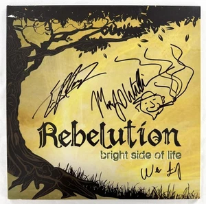 Rebelution Band x3 signiertes Autogrammalbum Vinyl Schallplatte mit toller Skizze JSA COA - Bild 1 von 4