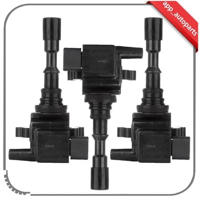 3 Ignition Coils For 2003 2004 2005 2006 Kia Sorento V6 (8th Vin Digit 3) UF431 - Image 1 of 4