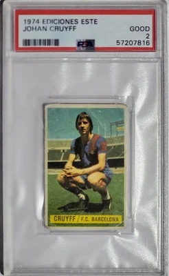 Ediciones Este Johan Cruyff 1974 PSA 2 FC Barcelona Foto 1 de 2