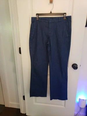 banana republic Logan 牛仔裤女式 6 码裤裤粗下摆 — 第 1/4 张图片