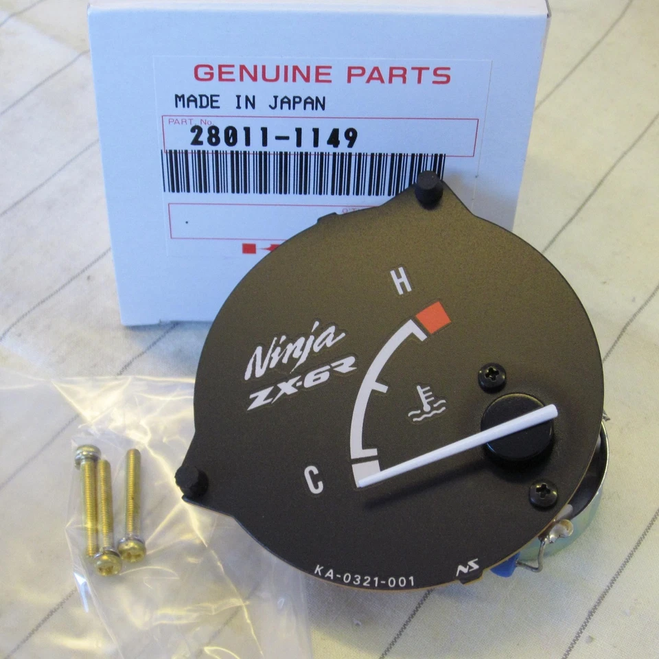 Kawasaki ZX600 F1 F2 F3 Ninja ZX-6R 1995-1997 Temperature Meter 28011-1149 NOS - Image 1 of 1