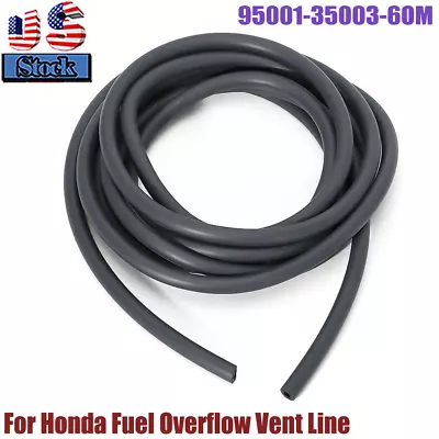 Línea de ventilación de desbordamiento de combustible para Honda 3,5 mm ID rollo de 10 pies reemplazo 95001-35003-60M Foto 1 de 4