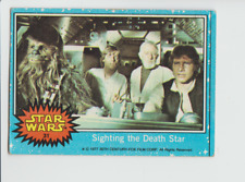 1977 20th Century Fox Star Wars #31 Sighting the Death Star card: Han Solo