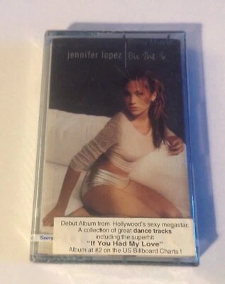JENNIFER LOPEZ JLO ON THE 6 RARE CASSETTE SEALED SEALED  - Image 1 of 4
