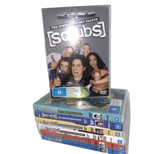 Scrubs TV Series 1-7 (Seasons 1 2 3 4 5 6 7) DVD Lot, Like New - Picture 1 of 4
