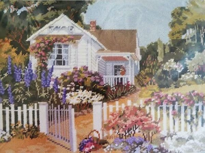 Kit de imágenes de punta de aguja de jardín Bucilla Erin Dertner 4640 sellado de fábrica - Imagen 1 de 4