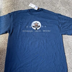 Sturgis Bike Week T Shirt Mens Large 2006 Moon Wolves Skeleton Riders Motorcycle - Picture 1 of 4