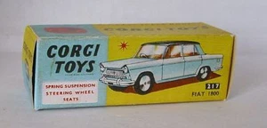 Caja Repro Corgi Nº217 Fiat 1800 - Imagen 1 de 1