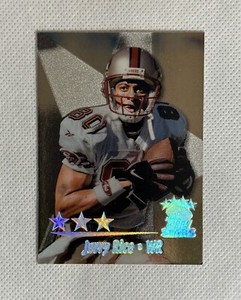 1999 Topps Stars Jerry Rice #15 3 Star SP Football Card San Francisco 49ers HOF