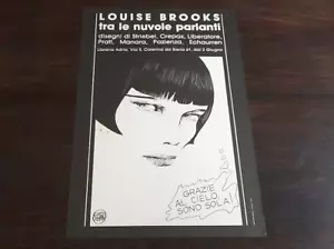 POSTER CREPAX _ LOUISE BROOKS ZWISCHEN SPRECHENDEN WOLKEN - Bild 1 von 4