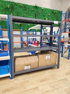 2m Garage Storage Warehouse Shelves Shelving Rack Metal Steel 800kg 5-2020C - Picture 1 of 9
