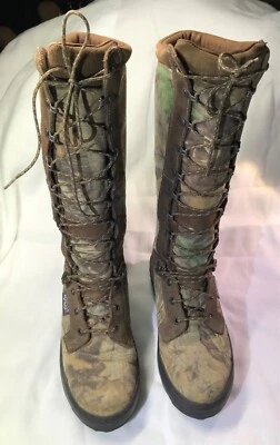 BOTAS DE SERPIENTE DE CAZA IMPERMEABLES CAMUFLAJE ALTO BARBA LARGA ROCOSA PARA HOMBRE TALLA 8,5 M 7538 Foto 1 de 4