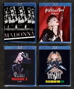 Madonna The Live Tours Blu-ray Collection (4 Blu-rays) - Picture 1 of 6