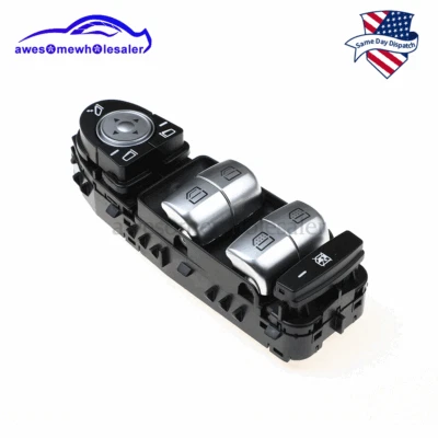 Power Window Switch For Mercedes Benz W222 S350 S400 S550 S600 2229050809 - Image 1 of 4