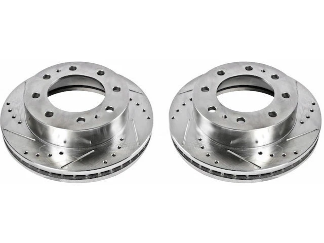 Front Brake Rotor Set For 2001-2006 Chevy Silverado 3500 2004 2005 2002 PP586ZJ Foto 1 de 1