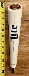 Miller Lite Beer Tap Handle Knob Keg Draft Bar Top Brewing Kegerator Pilsner - Picture 1 of 12