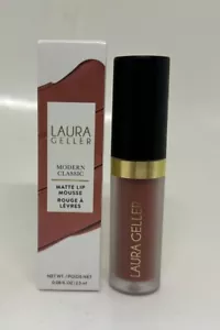 LAURA GELLER Modern Classic Matte Lip Mousse Velvet SMOOTH SPICE .08 NEW In BOX - Picture 1 of 3