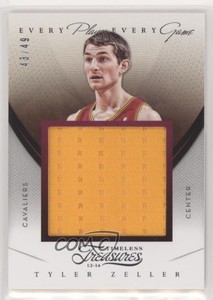 2013-14 Panini Timeless Treasures Every Player Game Jerseys /49 Tyler Zeller #41