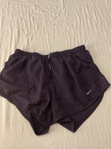 Nike Dri-Fit Lined Running Shorts ~Women’s Medium ~ Purple ~ Back Pocket ~ EUC - Picture 1 of 8