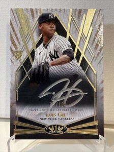 LUIS GIL 2022 Topps Tier One # 09/10 ROOKIE SILVER INK On Card  Break Out  Auto